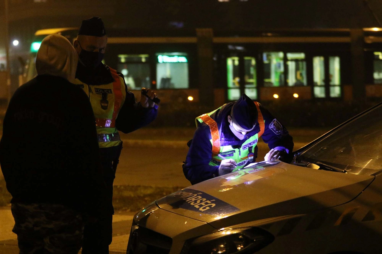Kijárási tilalom ellenőrzés 