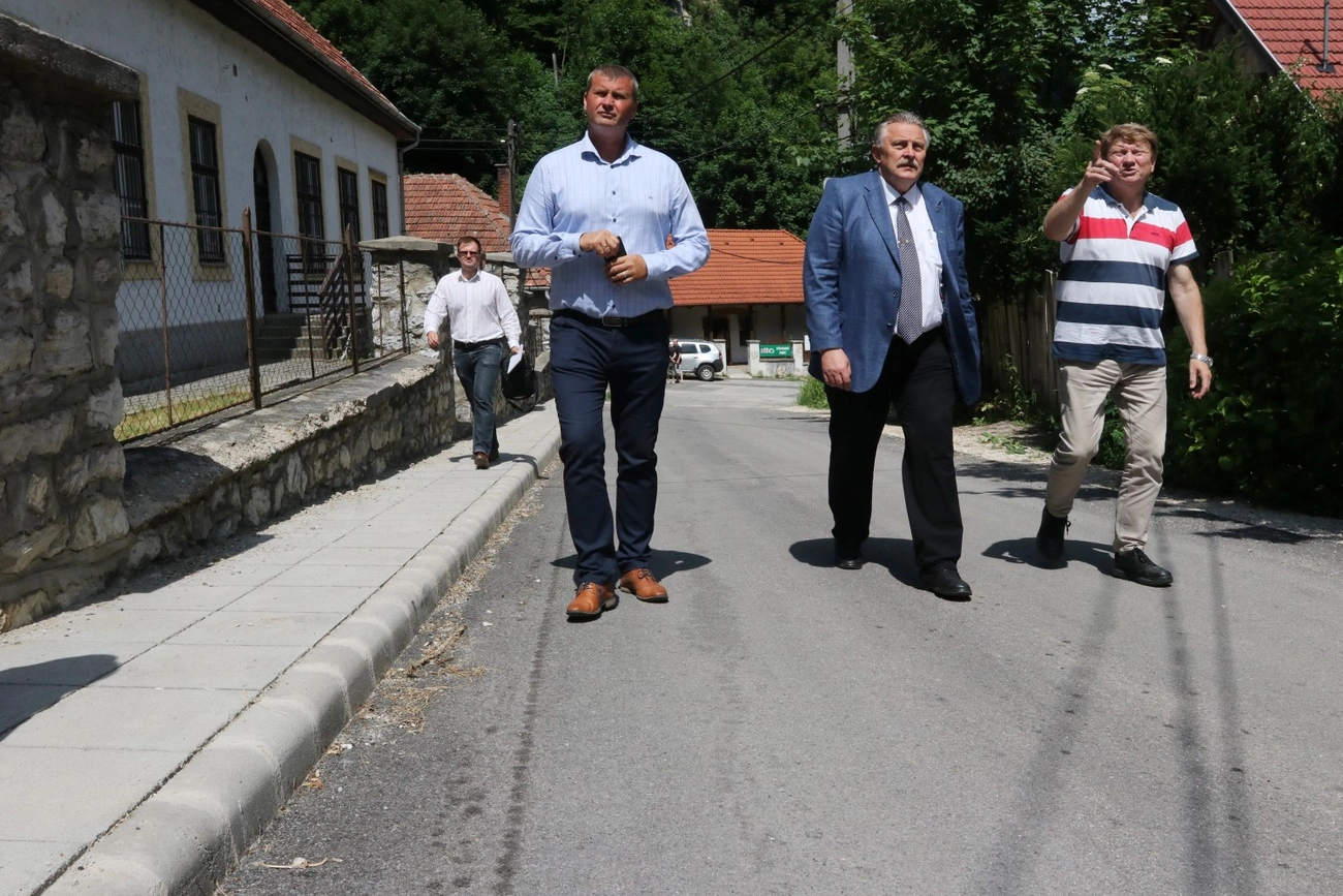 Választókerületi bejárás Veres Pál polgármesterrel 