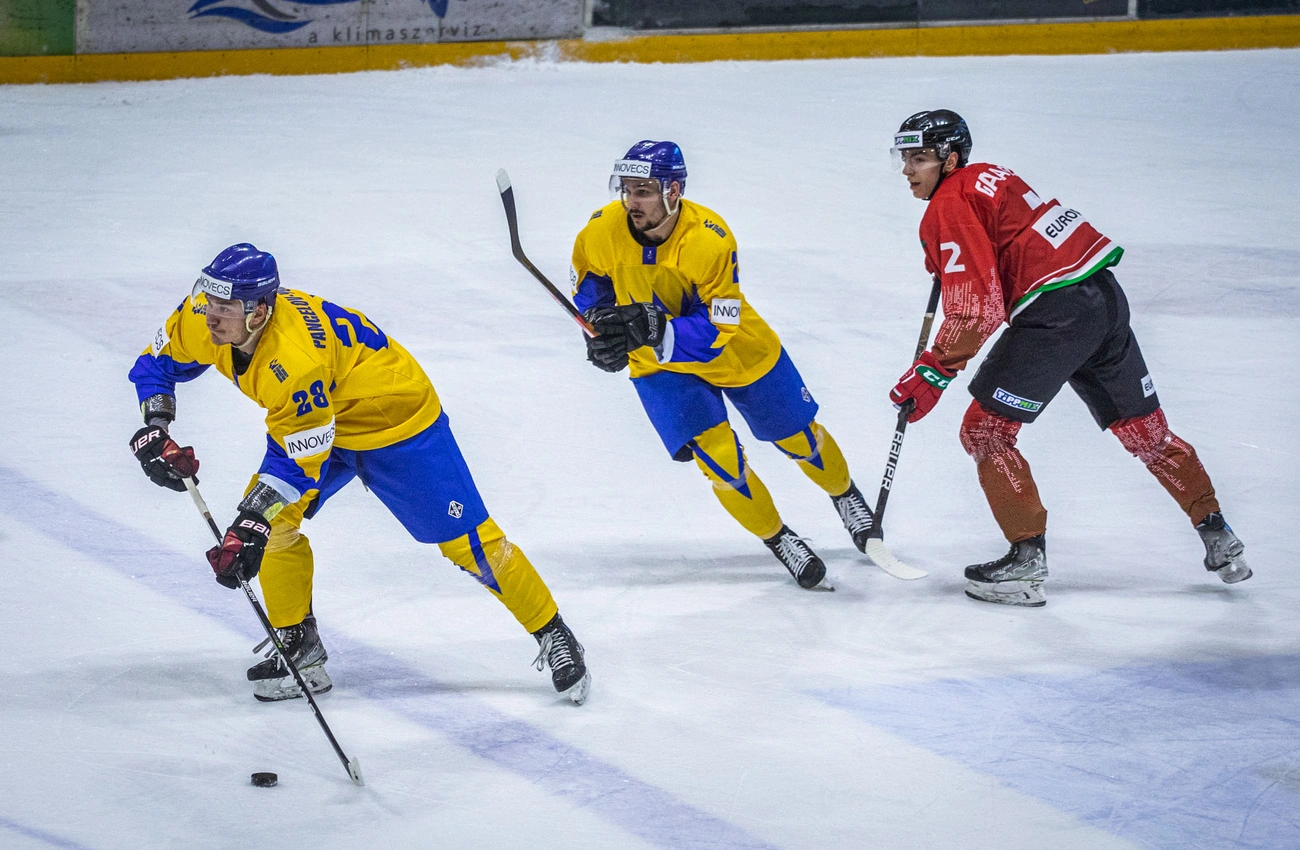 Magyarország-Ukrajna jégkorong mérkőzés 