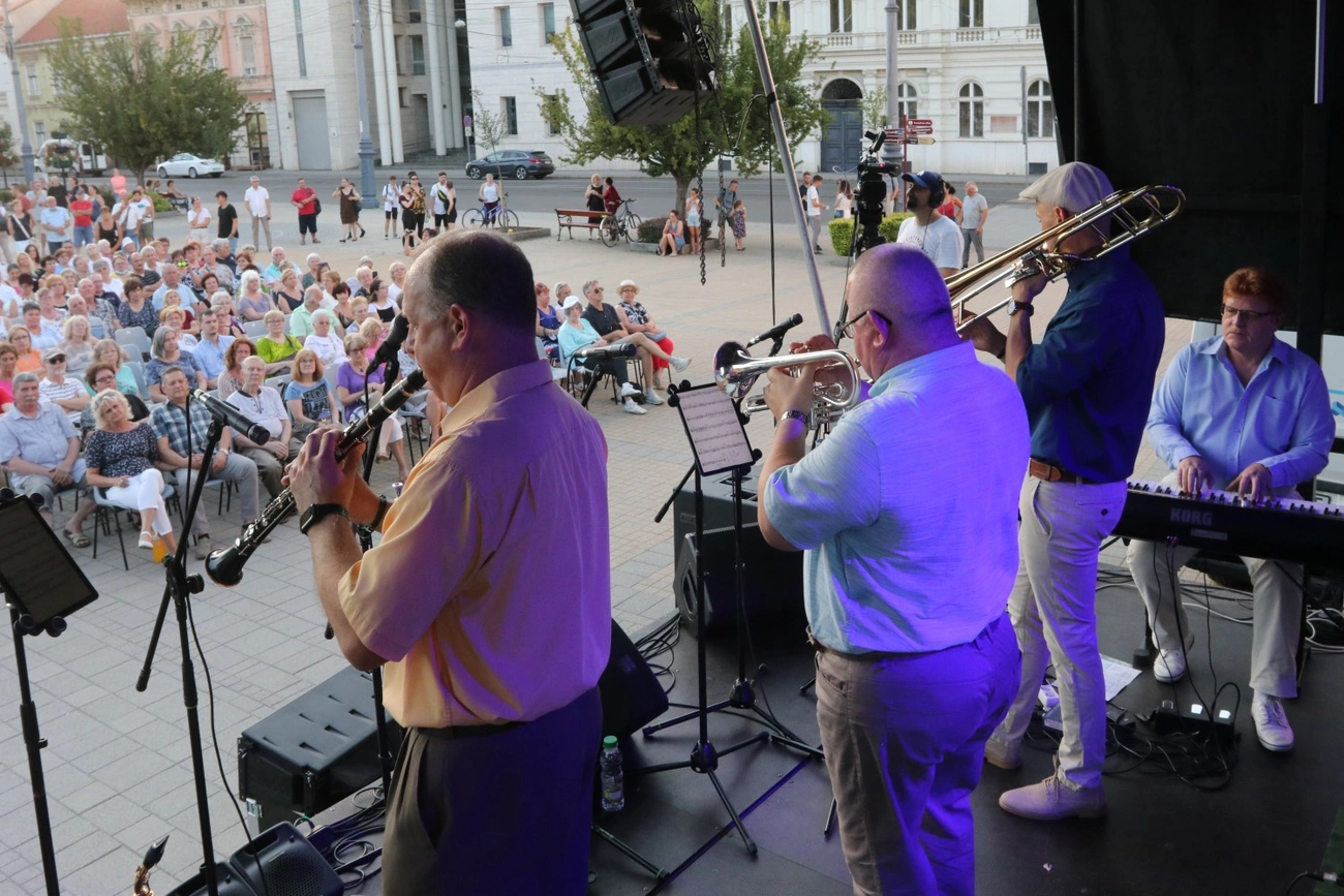 A Miskolc Dixieland Band koncertje 