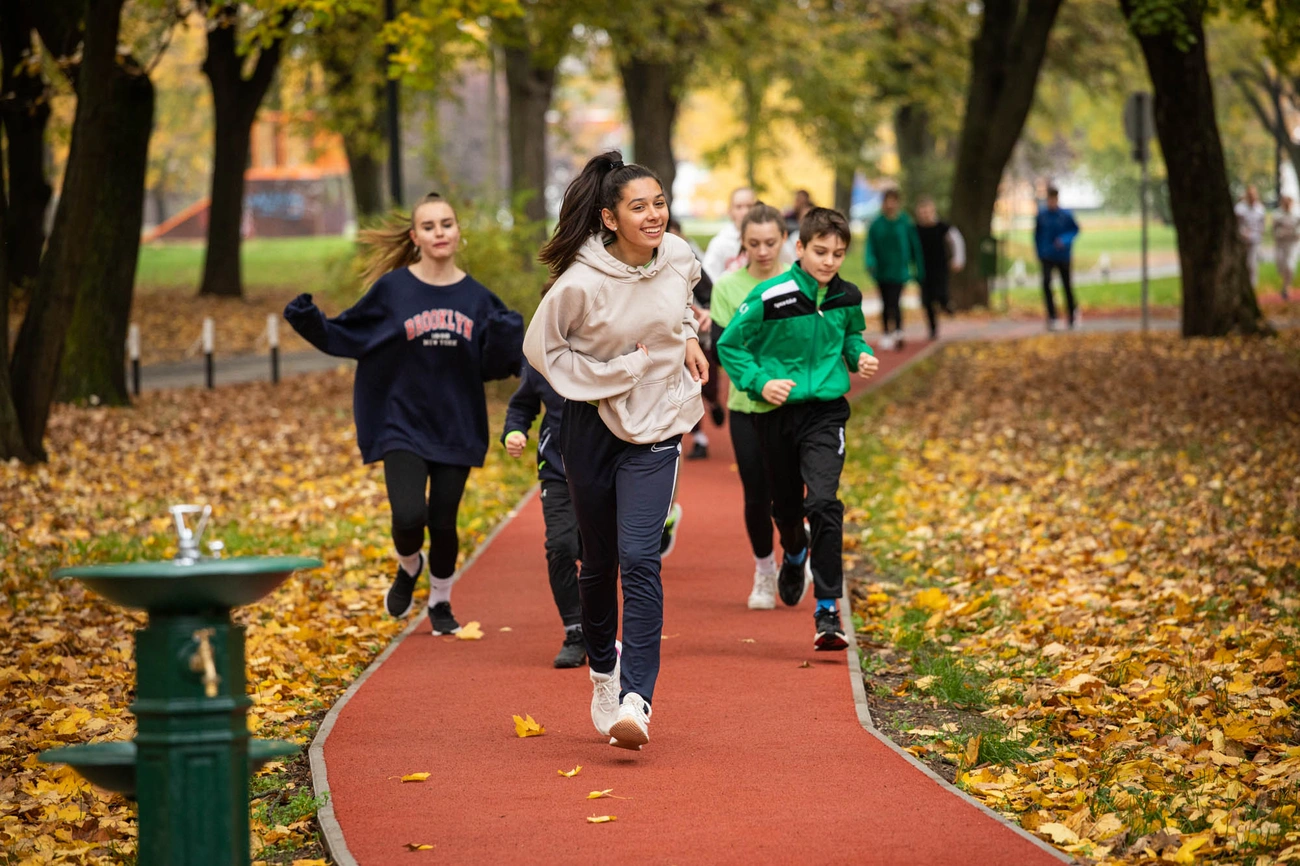 Halloween-i örömfutás a Népkertben 
