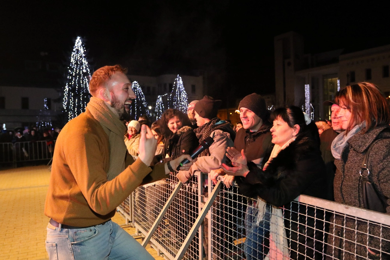 Óévbúcsúztató a Szent István téren 