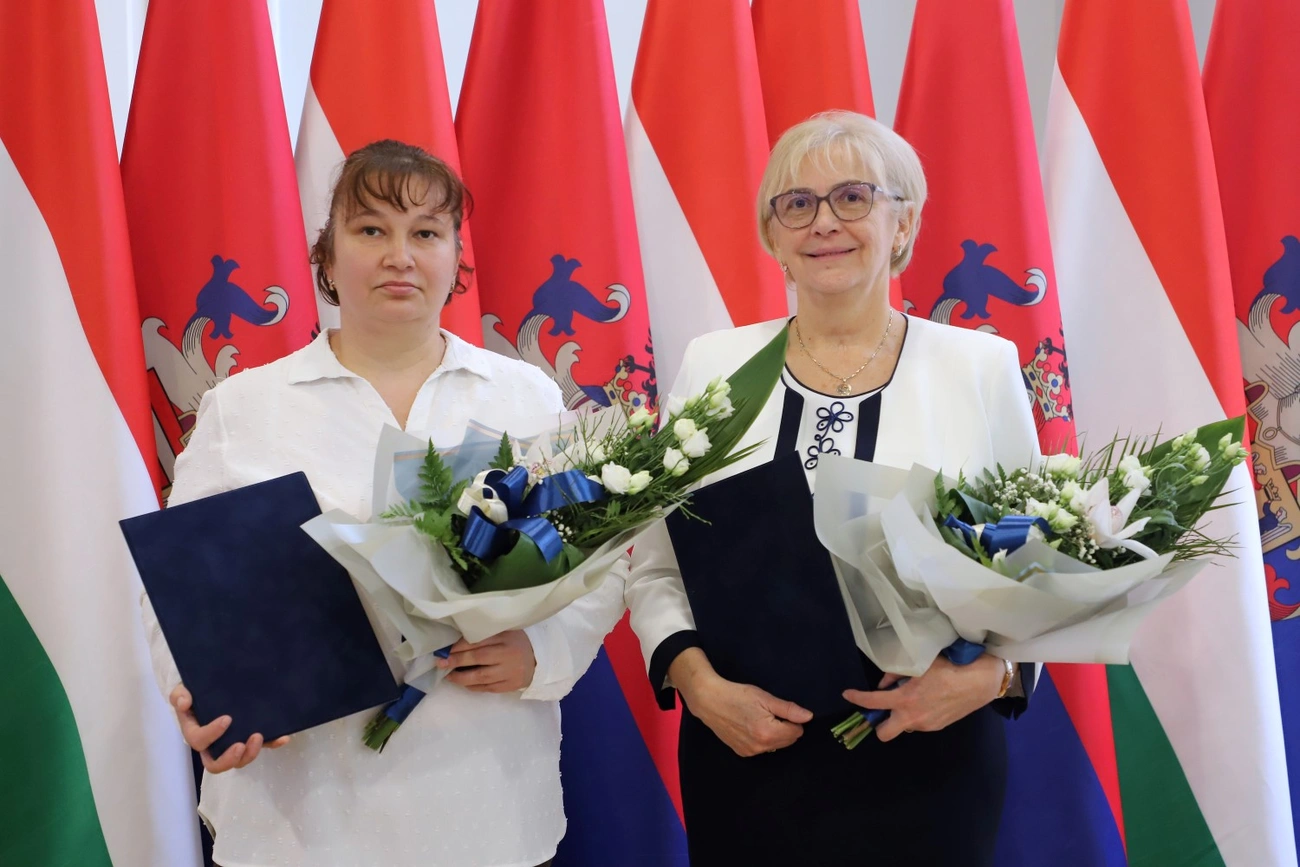 Ünnepség a Szociális Munka Napja alkalmából a vármegyeházán 