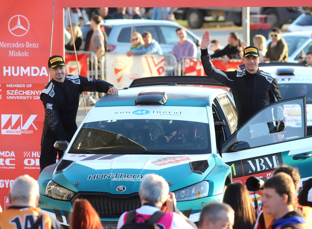 Diósgyőr Rally ünnepélyes rajtceremónia 