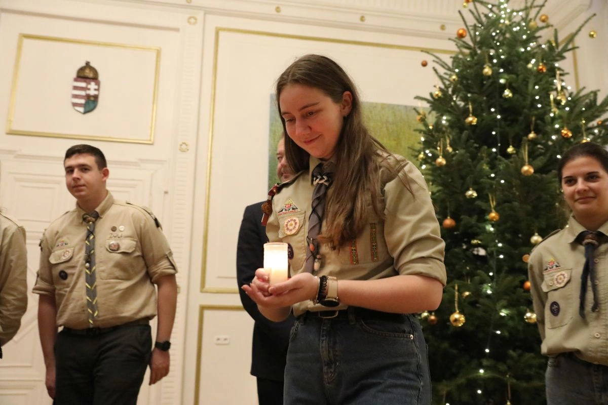 Cserkészkarácsony Miskolcon. Fotó: Juhász Ákos