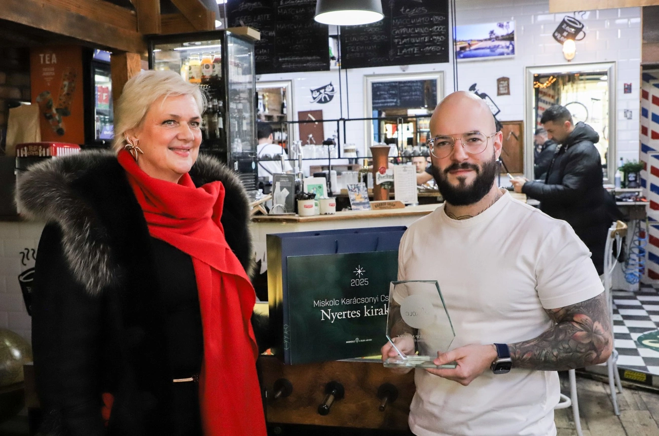 Miskolc Karácsonyi Csillaga Kirakatverseny győztesei