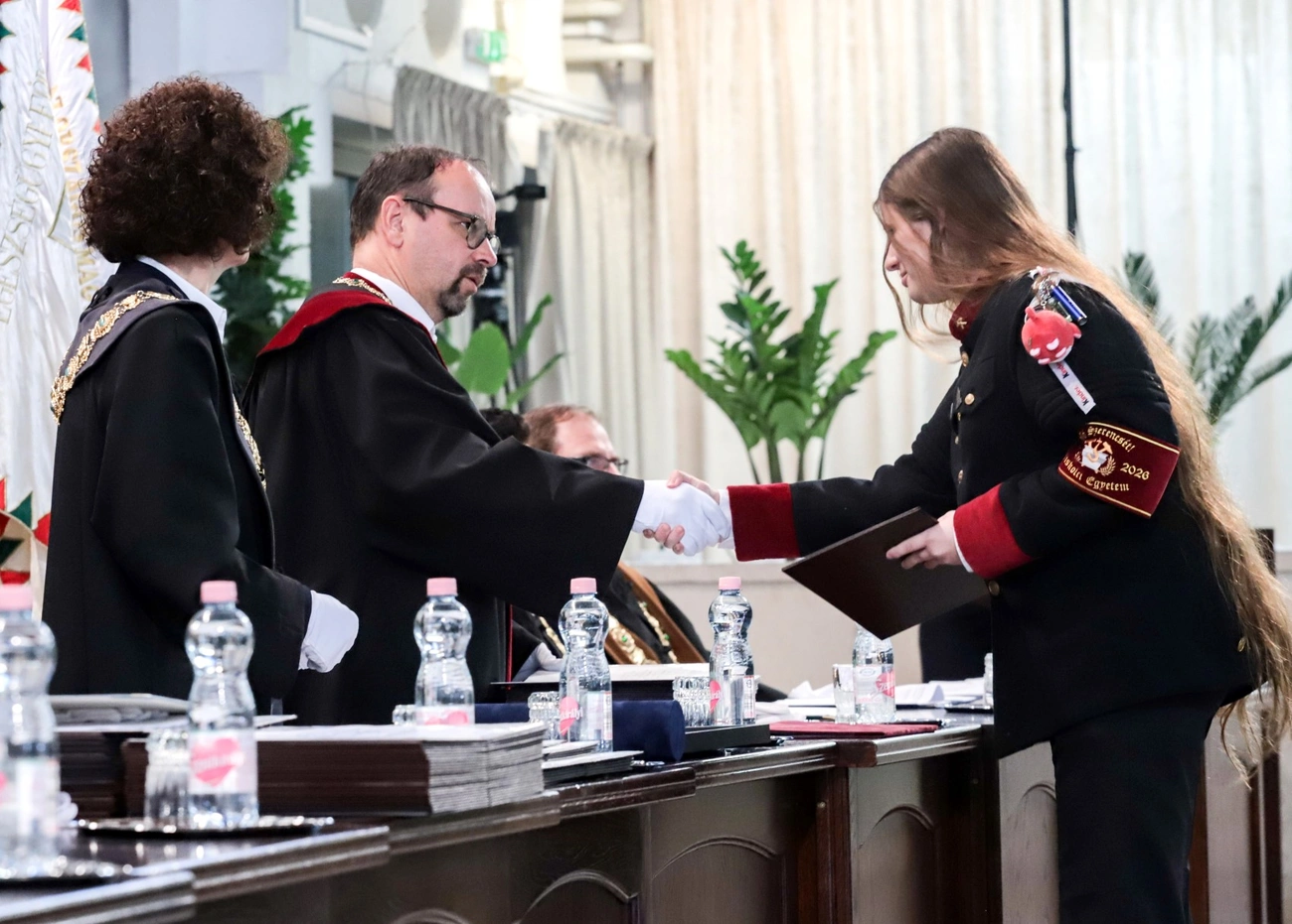 Diplomaátadó ünnepség a Miskolci Egyetemen