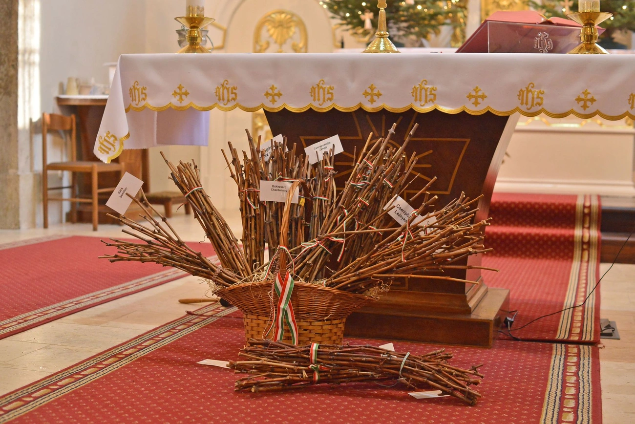 Vice vessző szentelése