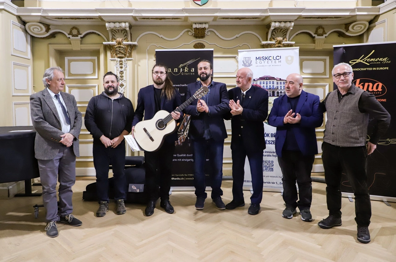 Miskolci Nemzetközi Gitárverseny díjátadó a Zenepalotában