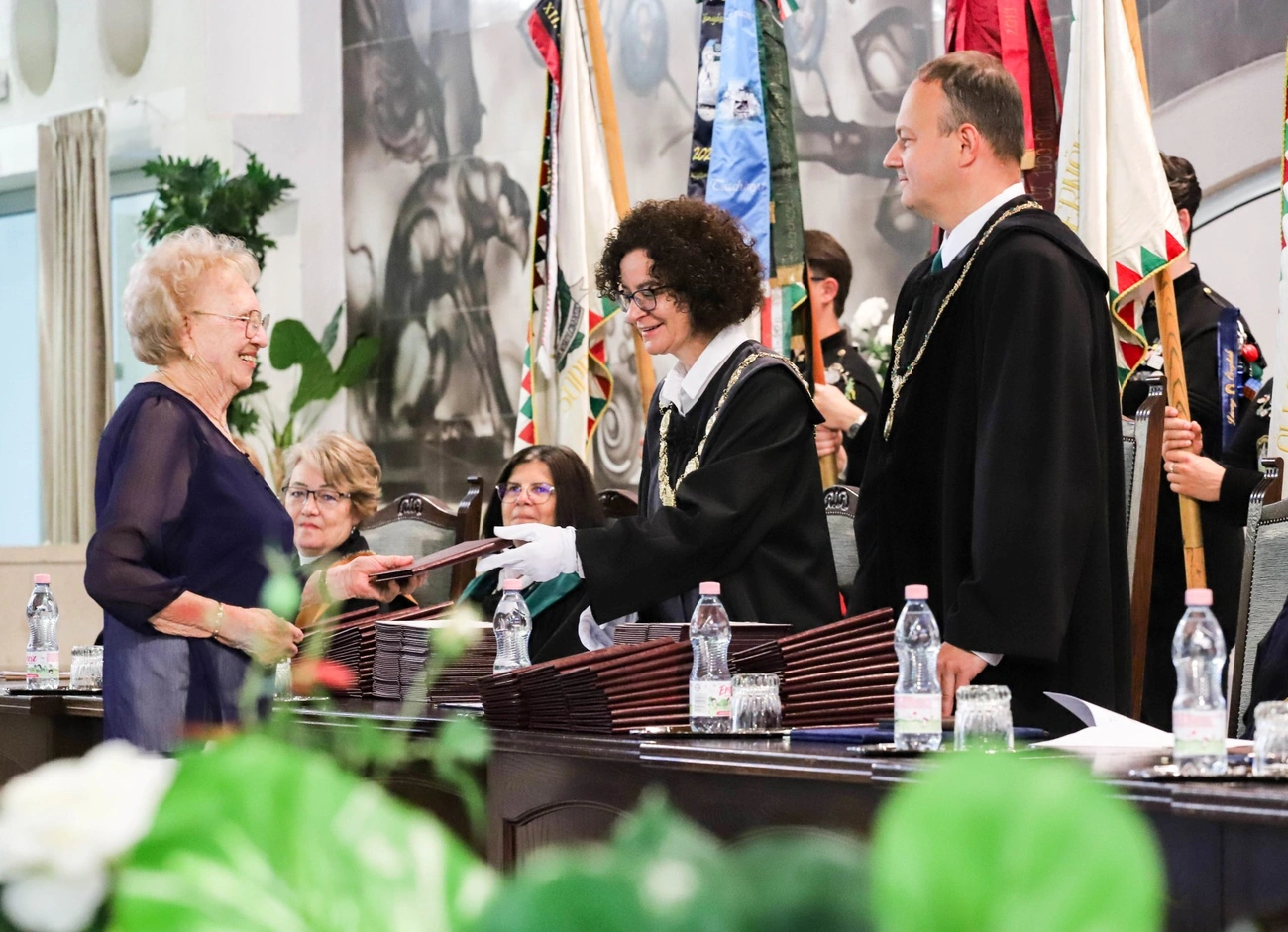 Jubileumi diplomaátadó a Miskolci Egyetemen