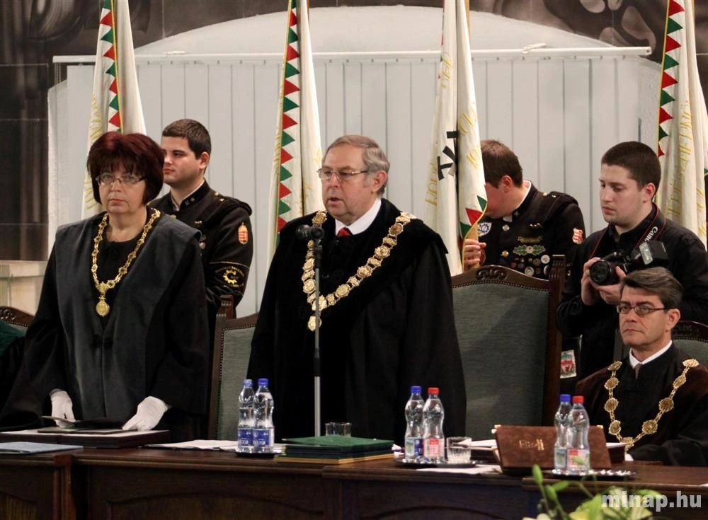 Diploma átadó a Miskolci Egyetemen