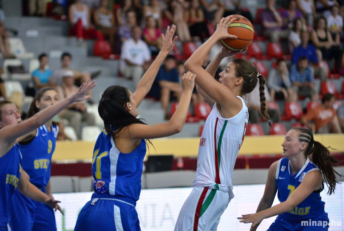 U16 Női kosárlabda EB: Magyar-Svéd