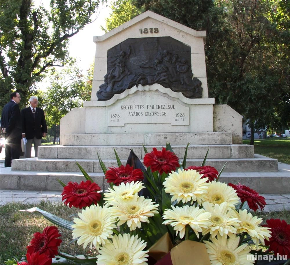 Az 1878-as nagy miskolci árvízre emlékeztek