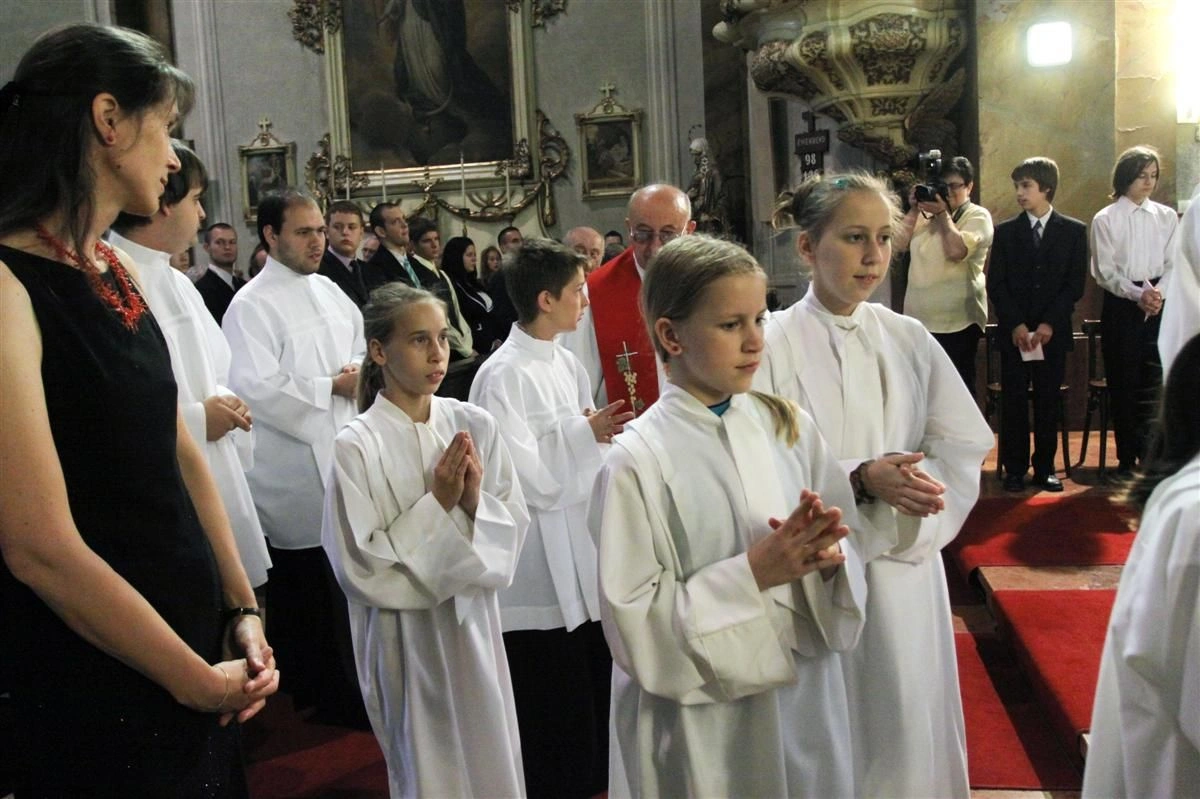 Bérmálás a Mindszenti templomban