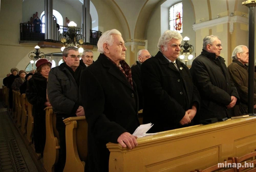 Emlékmisét tartottak a doni áldozatok emlékére a Szent Anna templomban