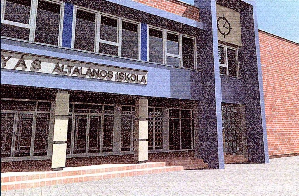 A Hunyadi Mátyás Általános Iskola látványtervei 