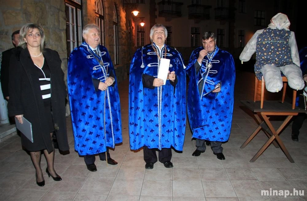 István Nádor Borlovagrend évzáró rendezvénye a Palotaszállóban