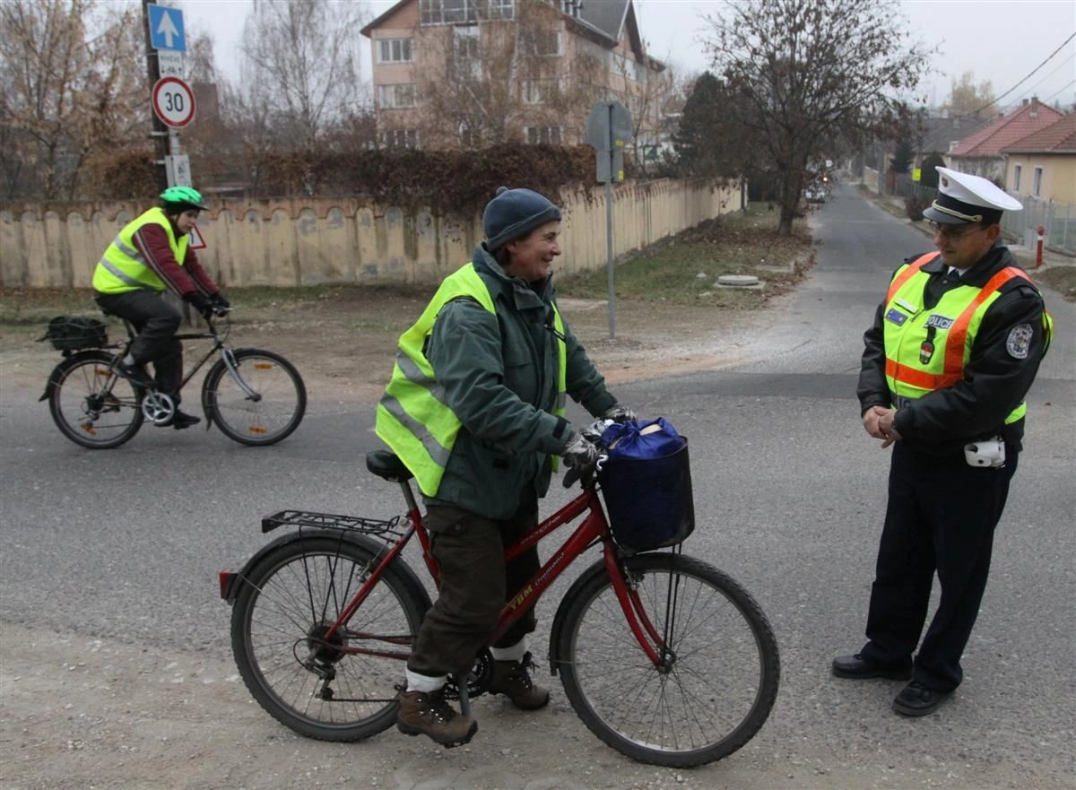 Közledésrendészeti kampány a láthatóságért