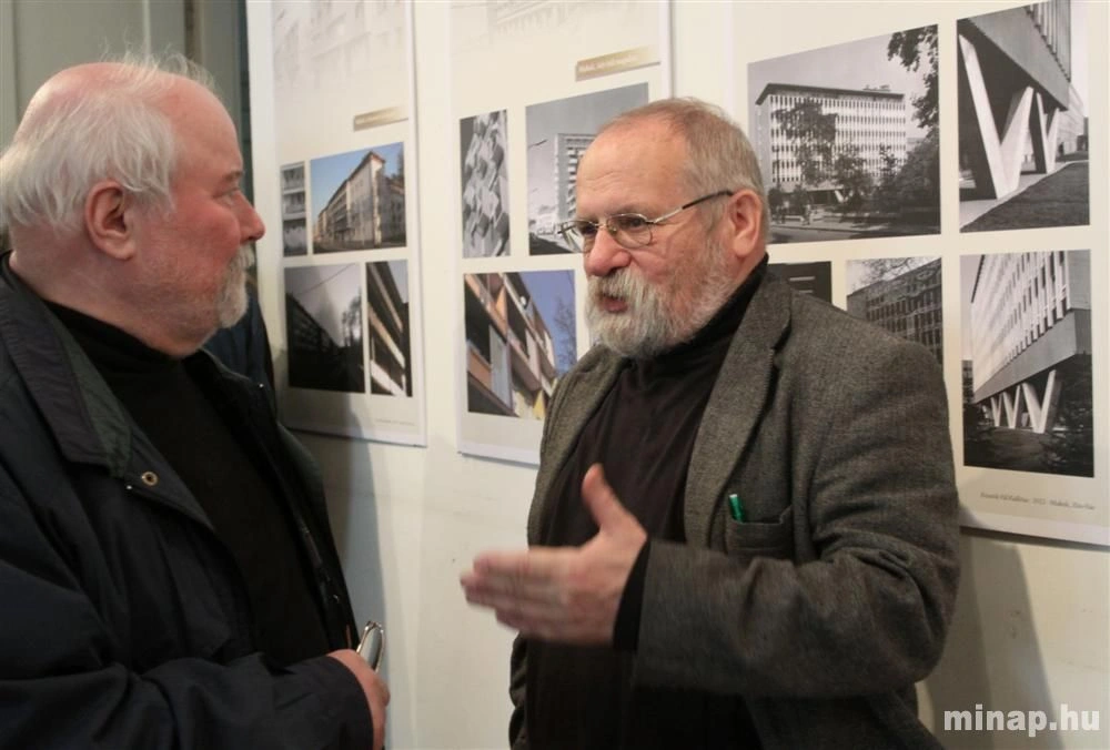 Krisztik Pál építőművész kiállítása a Kós-házban