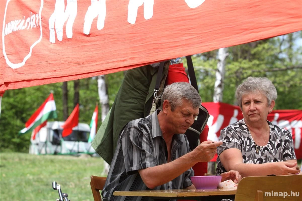 Majális a Csanyikban