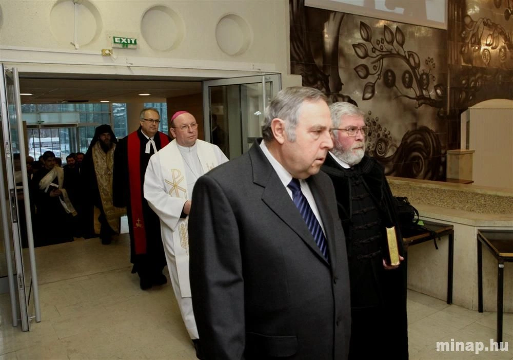 Ökumenikus imanap a Miskolci Egyetem aulájában