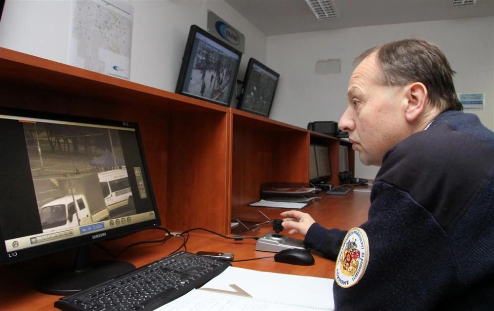 Új térfigyelők átadása a Rendészeti Központban