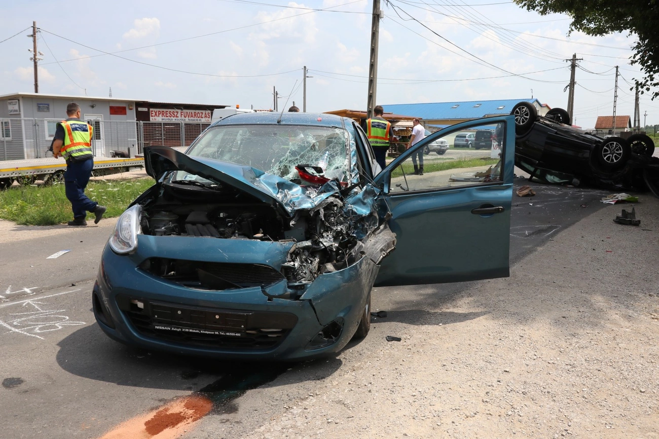 Baleset a Kisfaludy úton