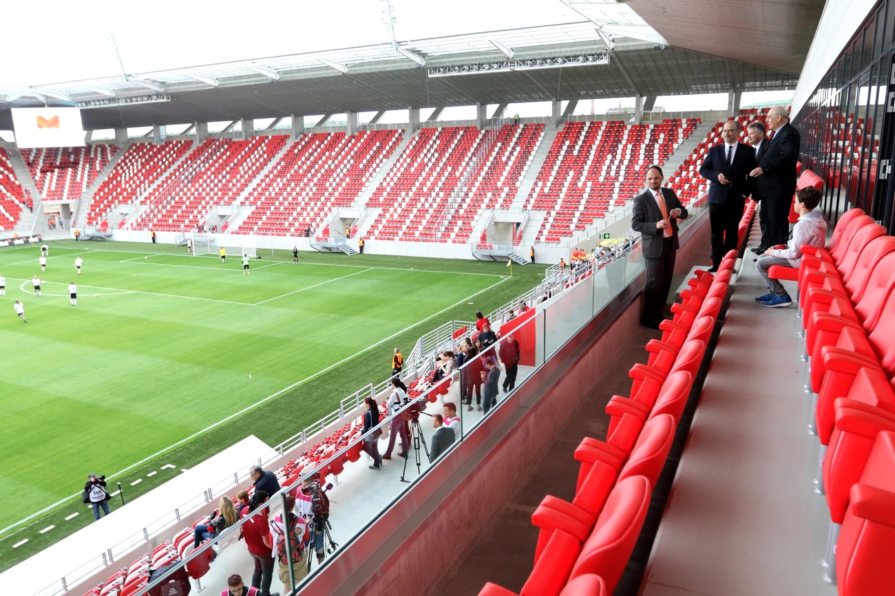 Tesztmérkőzés az új Diósgyőri Stadionban I.