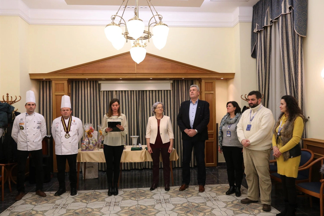 Farsangi fánk és meleg ital verseny díjátadó