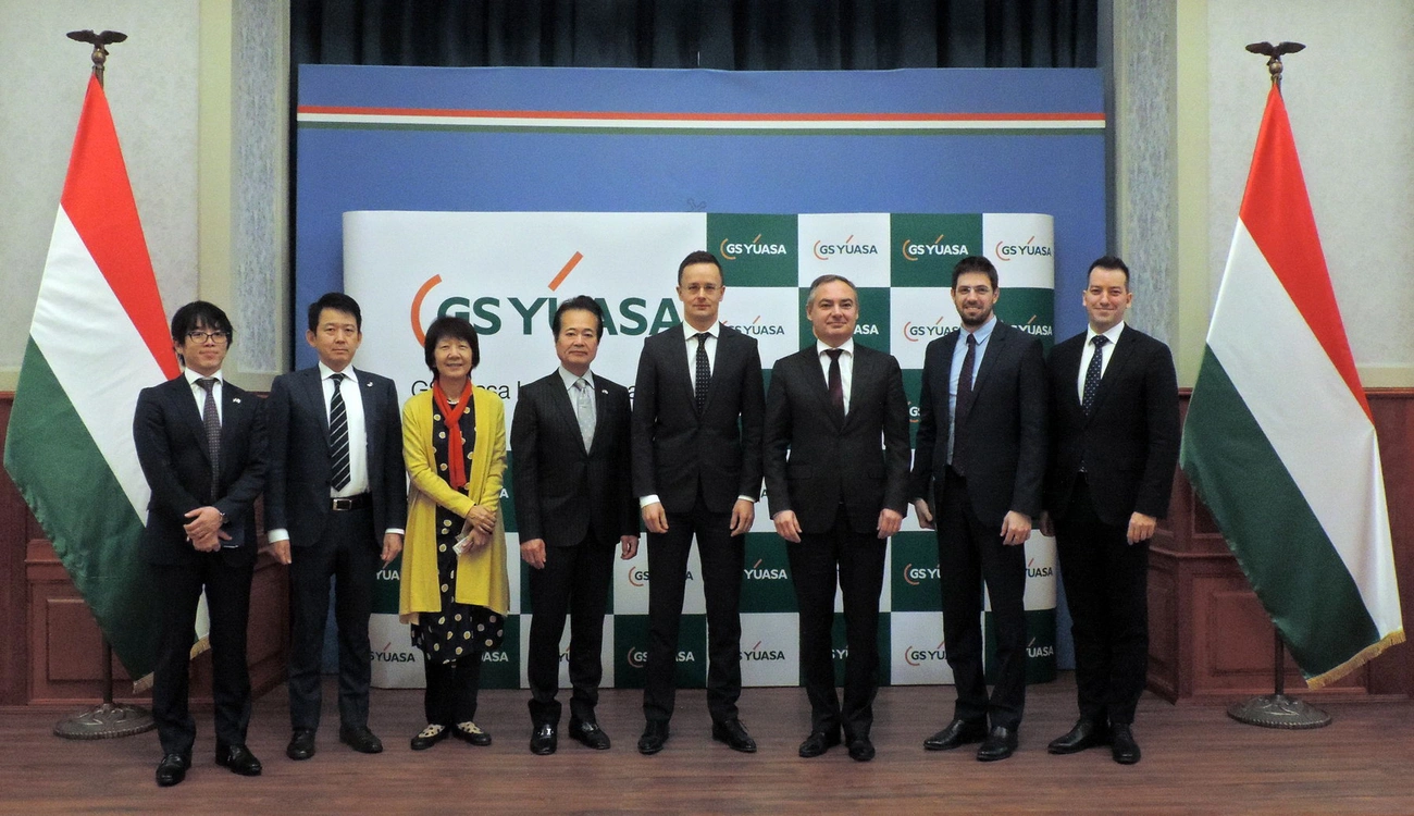 GS Yuasa csoport miskolci üzemének bejelentése