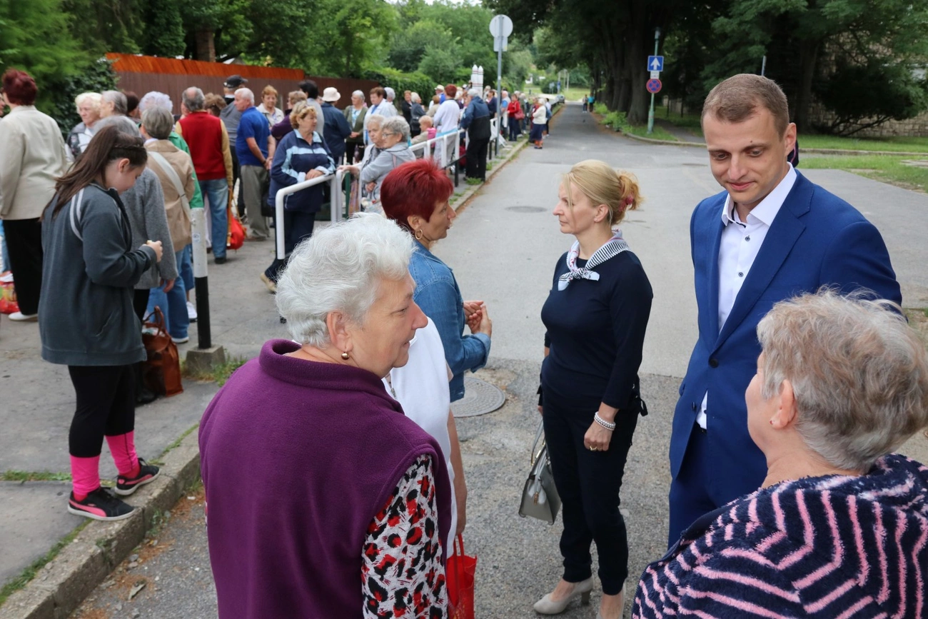 Kisvasutas kirándulás a Salkaházi program keretében