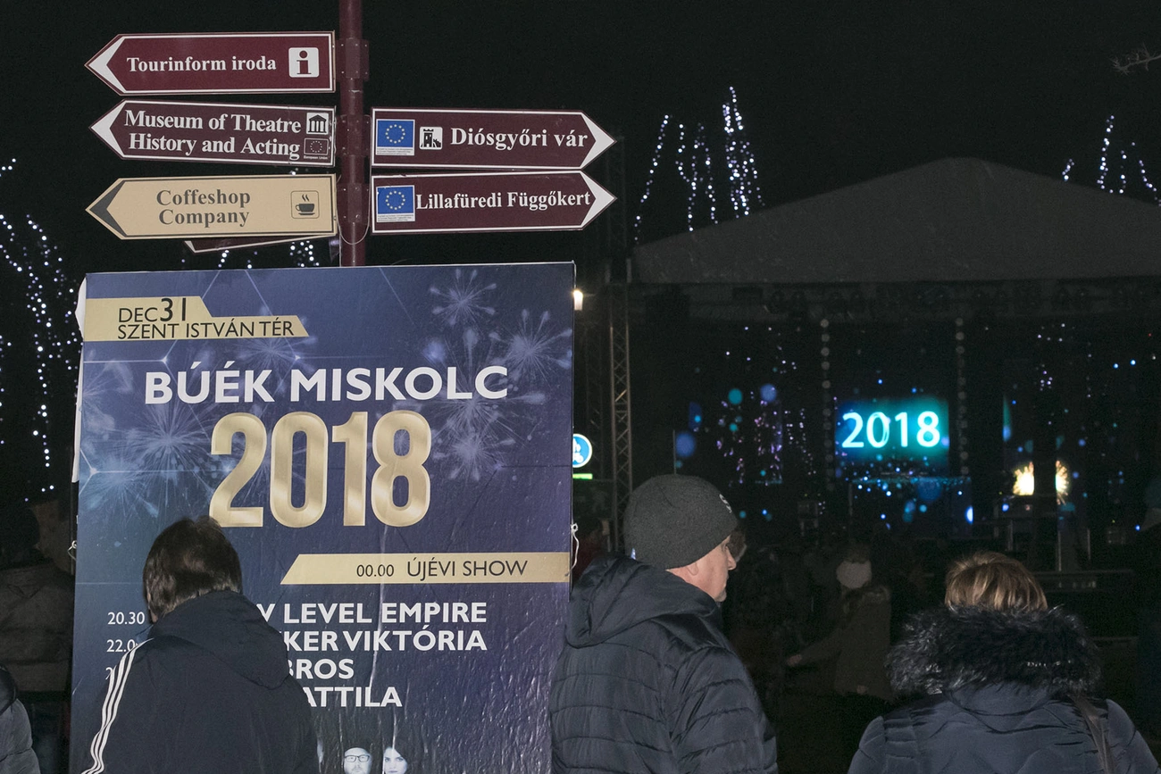 Szilveszter a Szent István téren – I.