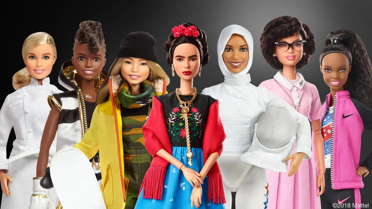 A Barbie babák haladnak a korral