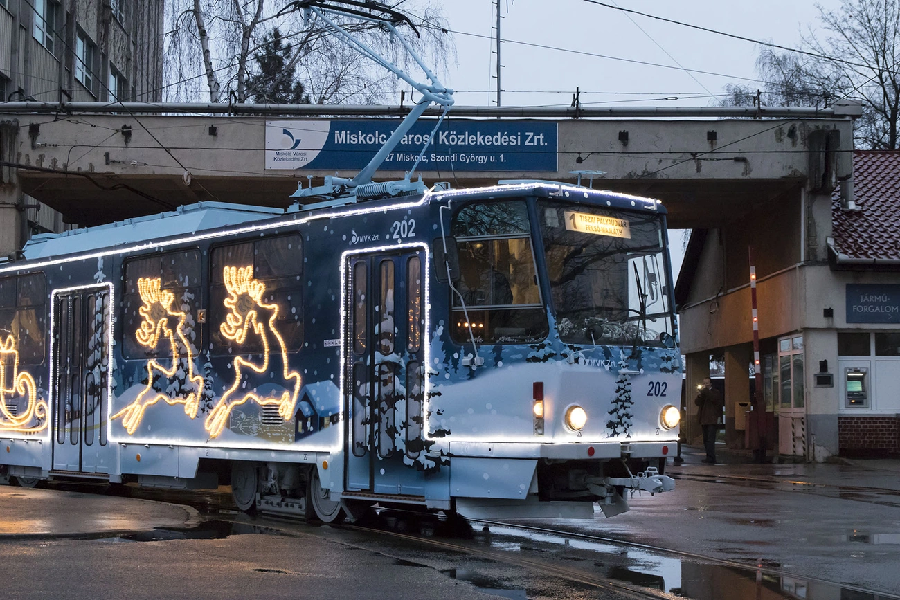 Az Adventi villamos első útja