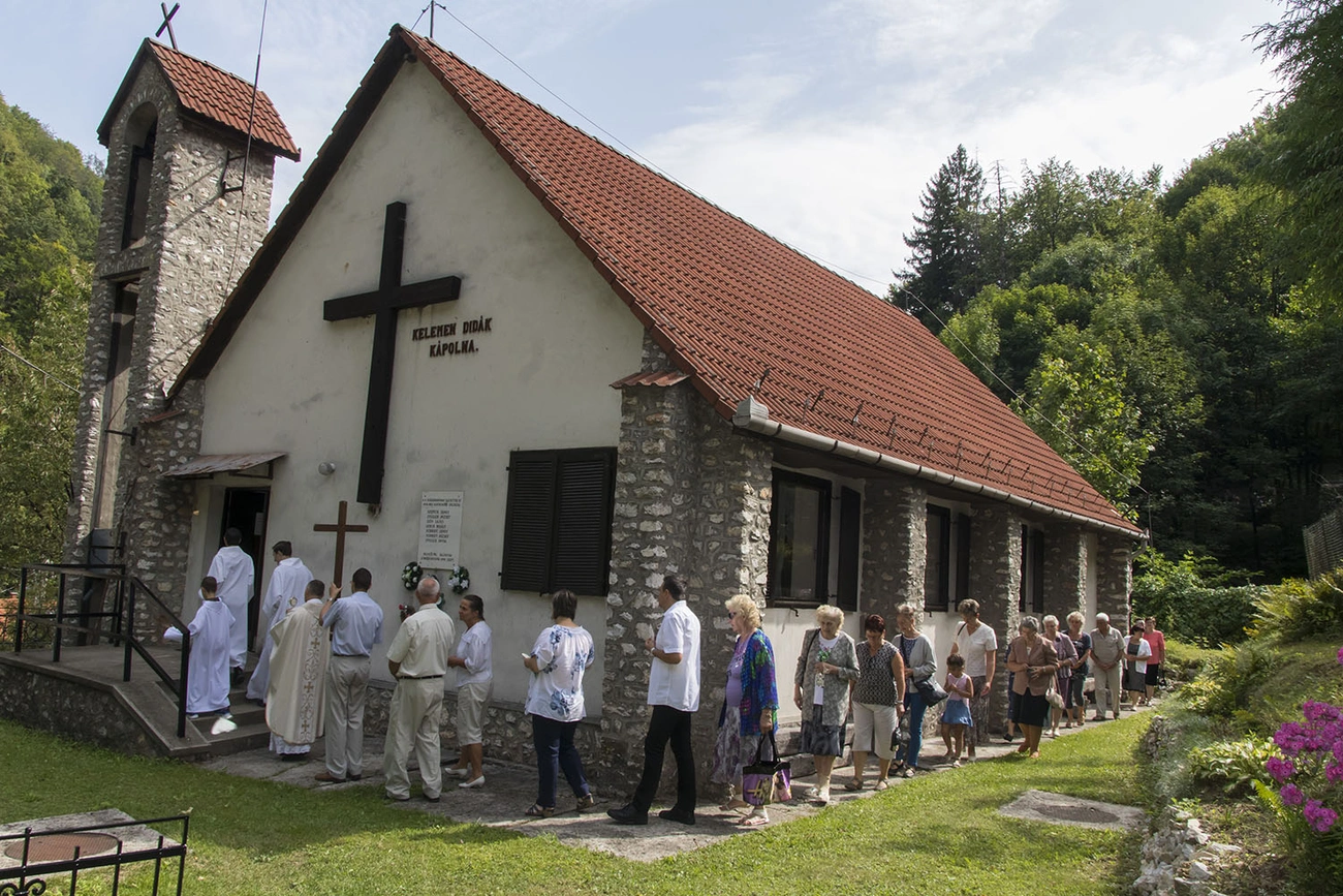 Az ómassai Kelemen Didák-kápolna búcsúja