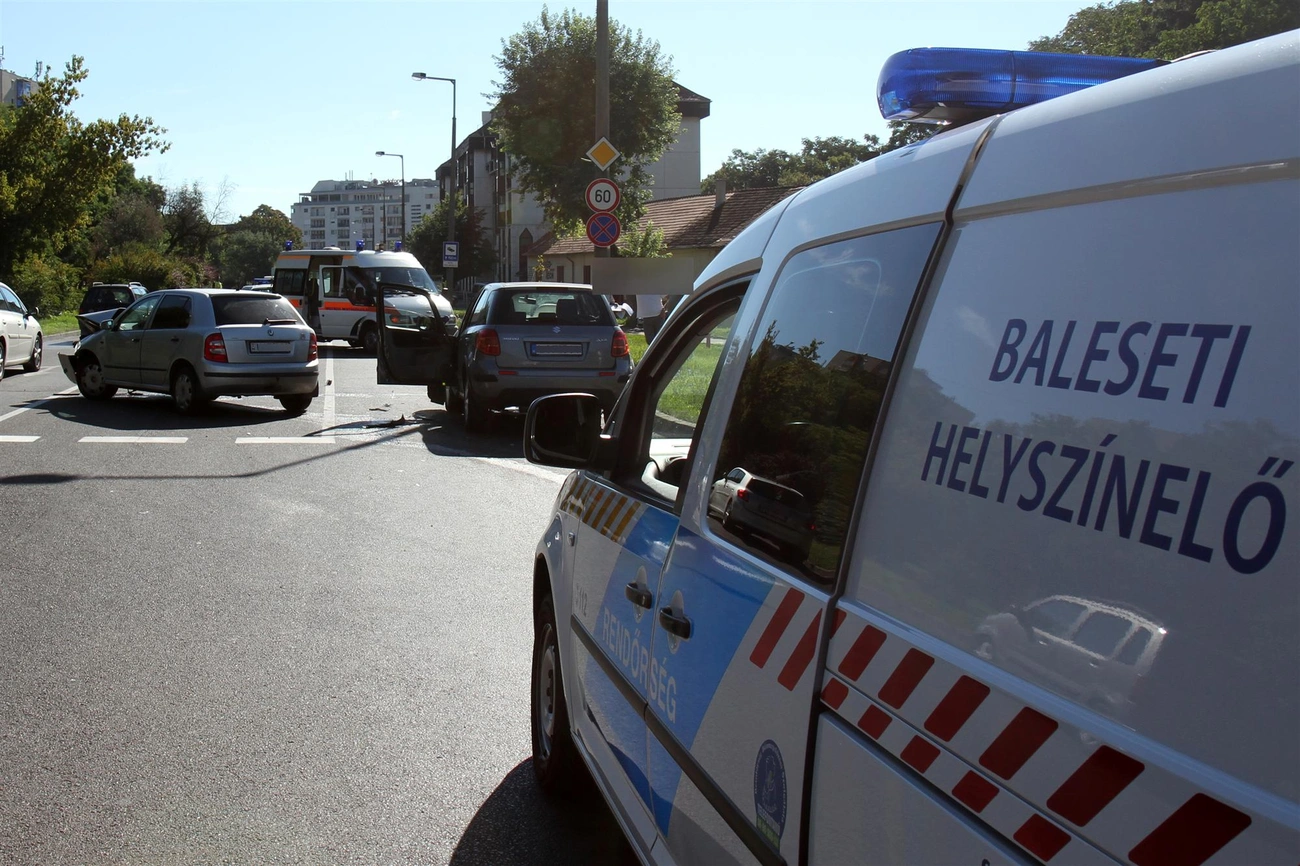Baleset a Fazekas utcán