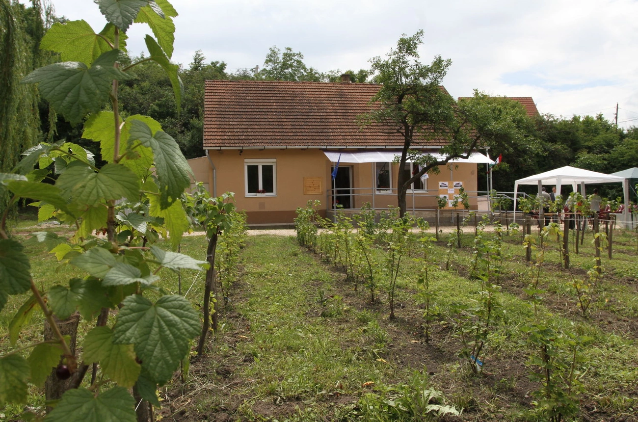 Szociális farm avatása a Baráthegyalján