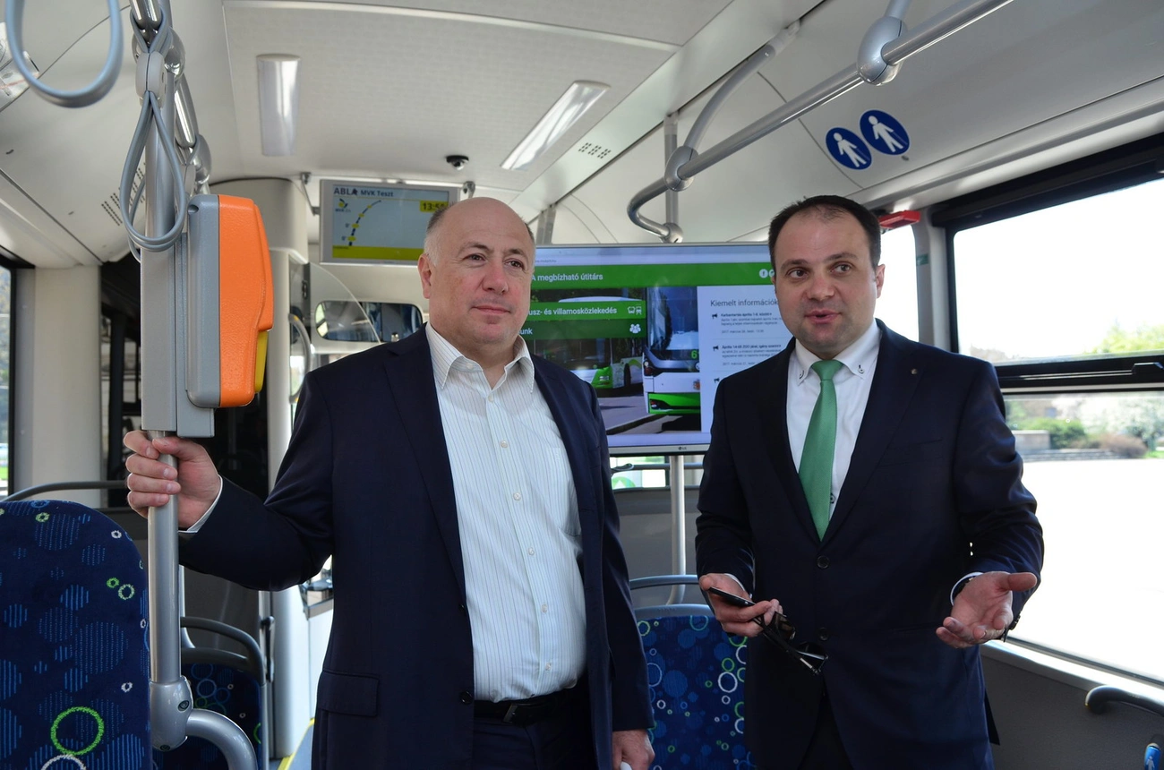 Ingyenes Wifi elérés a CNG buszokon