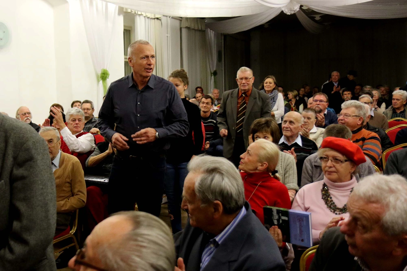 A  CÖF Klub Miskolc vendége : Georg Spöttle