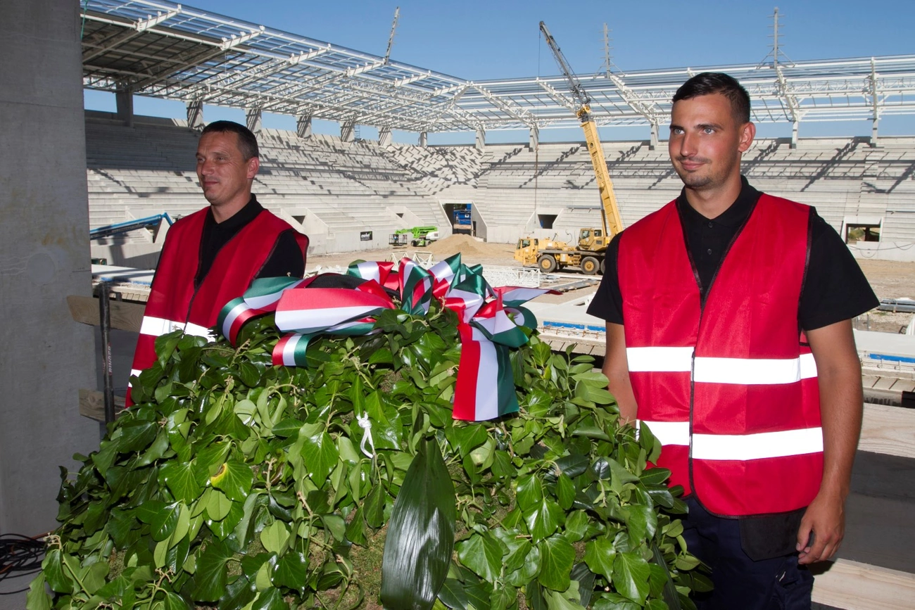 Bokréta ünnep a DVTK Stadionban