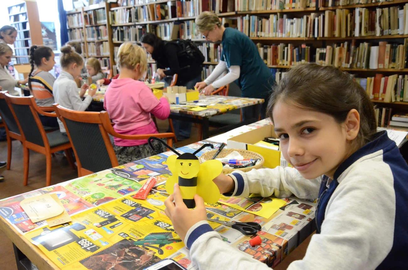 Könyves vasárnap a könyvtárban