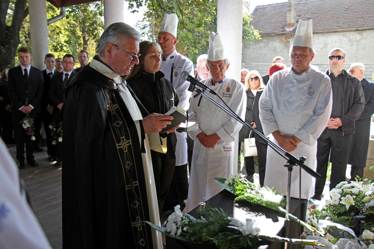 Utolsó útjára kísérték Mátyás Rudolf Oscar-díjas mesterszakácsot