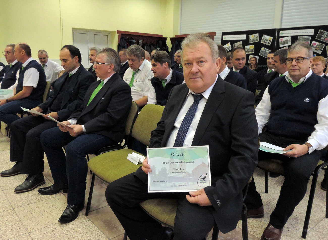 Balesetmentesen közlekedő járművezetők elismerése