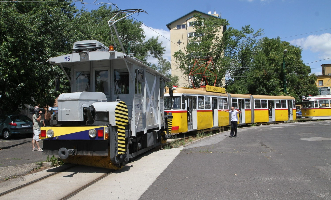 118 éves a villamos közlekedés Miskolcon