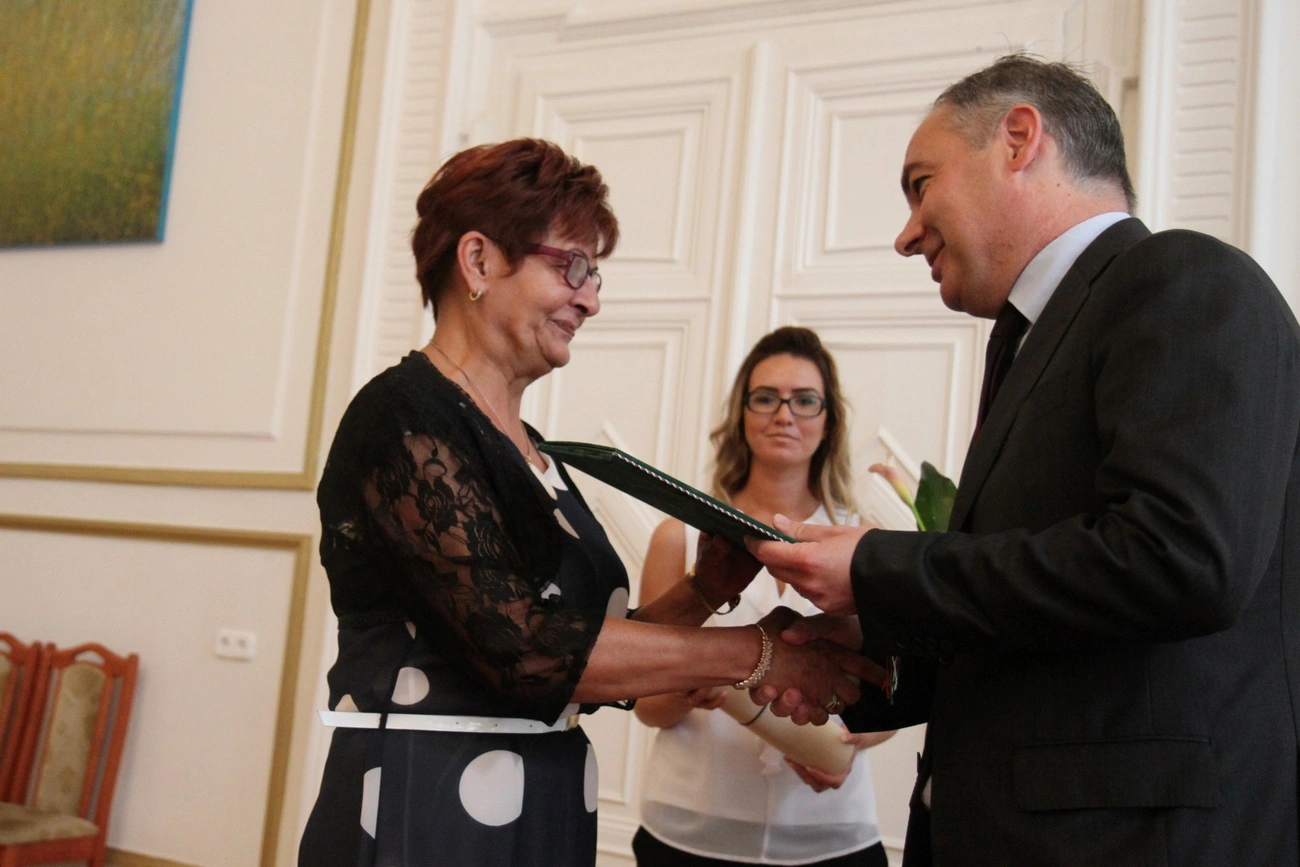 Pedagógusokat köszöntöttek a Városházán I.