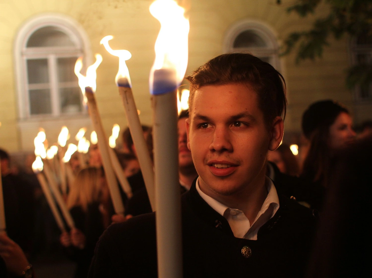 Szalamander felvonulás