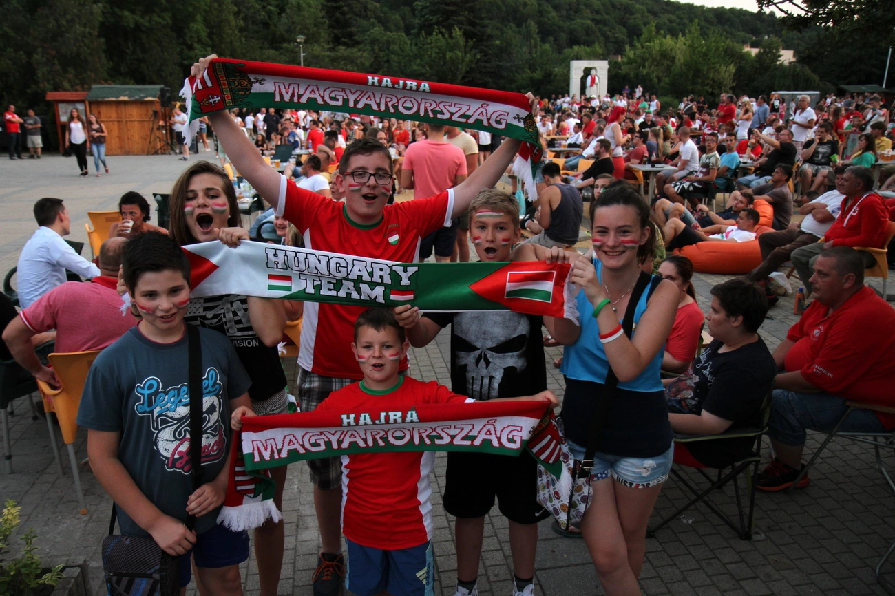 Így szurkoltunk a Szent István Foci téren