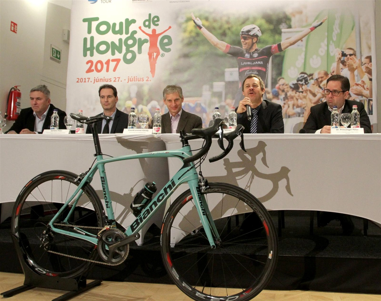 Tour de Hongrie sajtótájékoztató