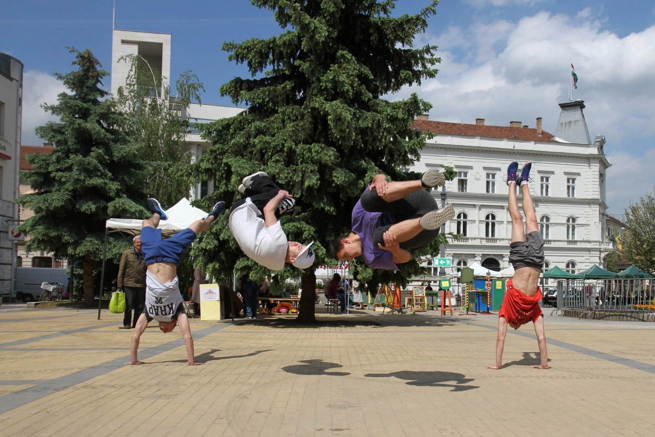 Miskolc Város Napja Szent István tér délután