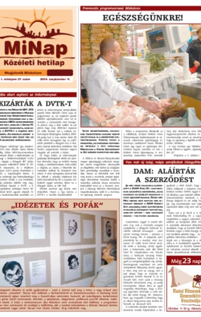 MiNap I. évfolyam 27. szám